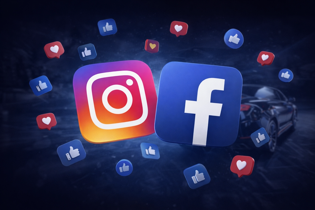 Instagram Werbung für Autoaufbereiter