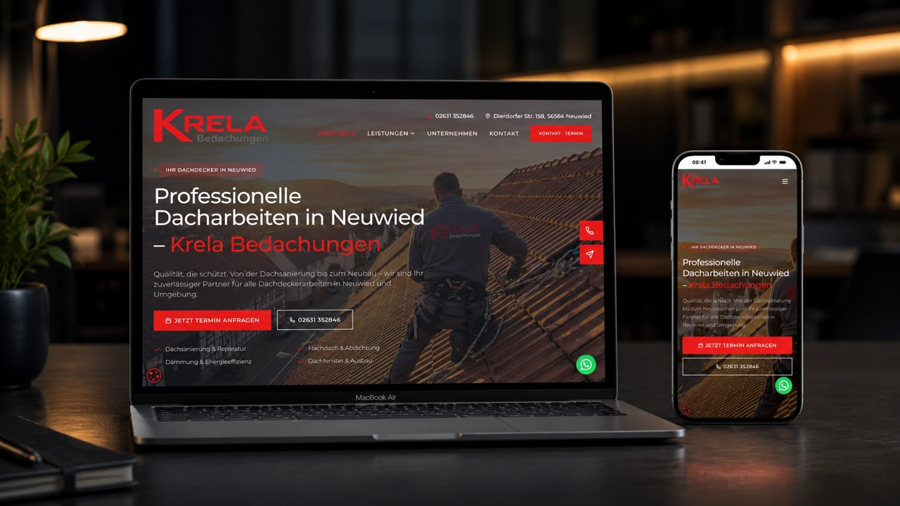Websites, die Auftrags-Anfragen produzieren