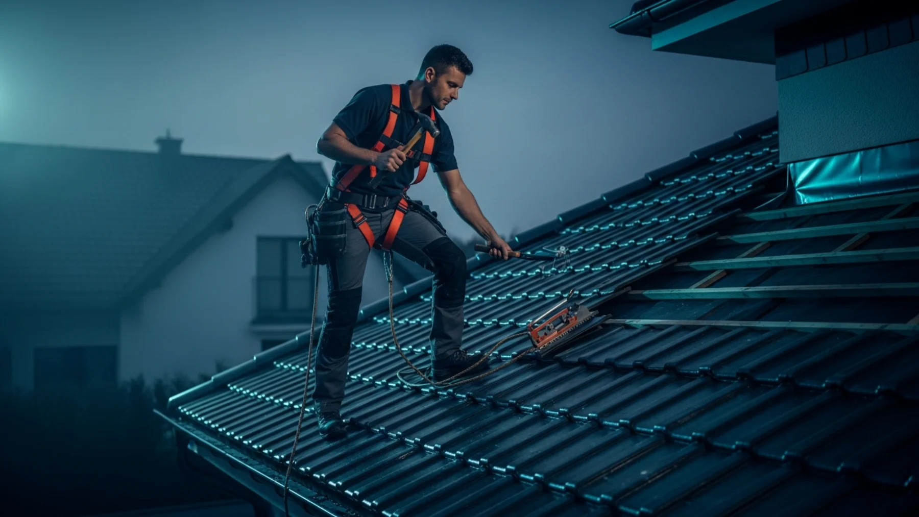 Upscaled Media — Werbung für Dachdecker