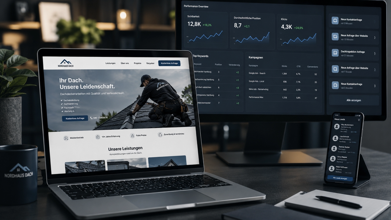 SEO im Handwerks-Marketing-Gesamtsystem