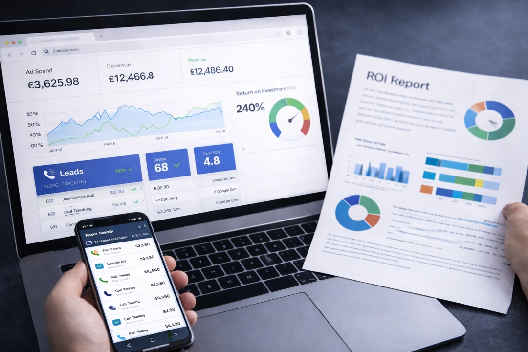 Conversion-Tracking für Dachdeckerbetriebe