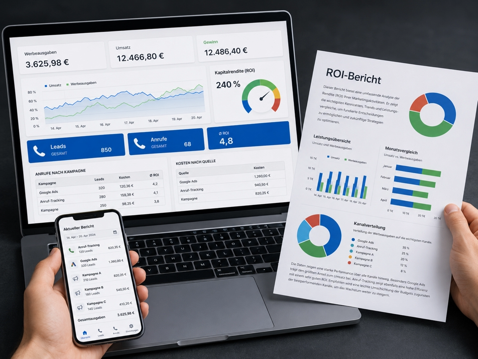 Reporting & Wachstum, datenbasierte Entwicklung