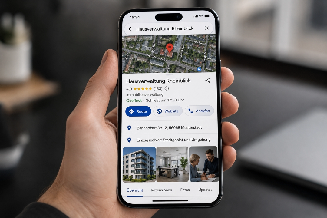 Local SEO für 'Hausverwaltung [Stadt]'