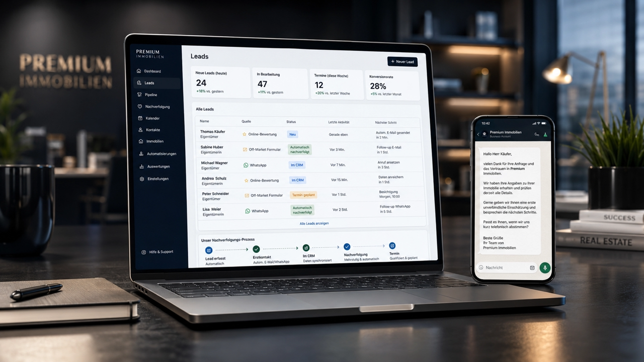 Marketing-Automation: Kein Eigentümer-Lead geht verloren