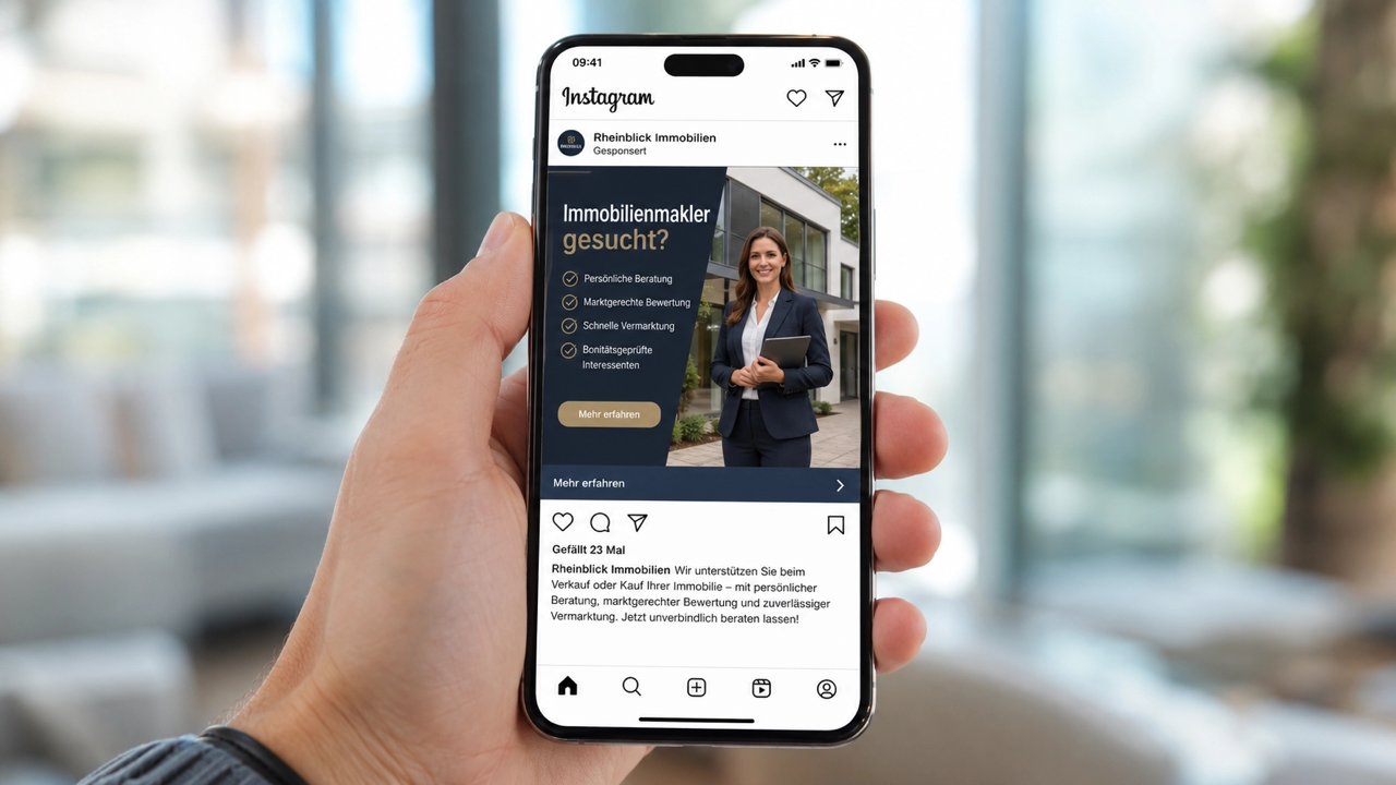 Meta Lead-Ads für Online-Immobilienbewertung