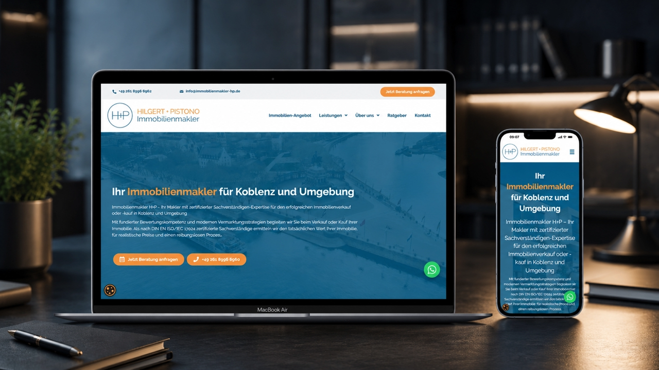 Websites, die Eigentümer-Mandate produzieren