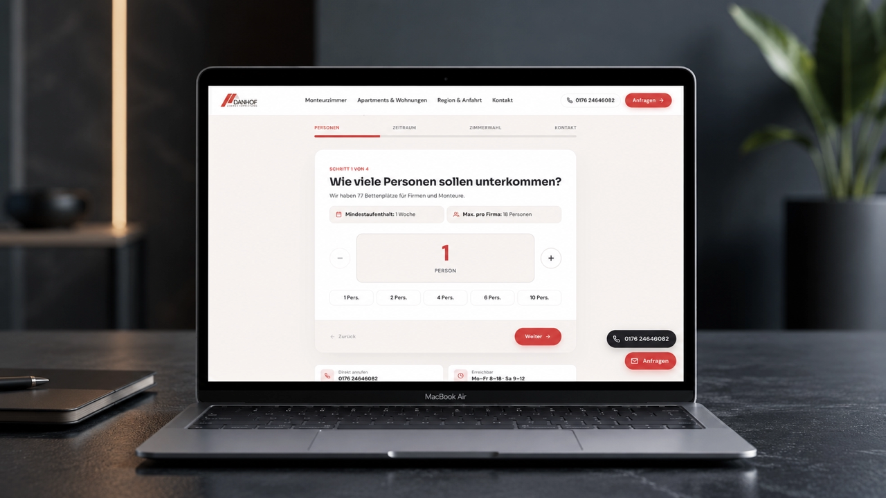 Direktbuchungs-Website als Profitcenter