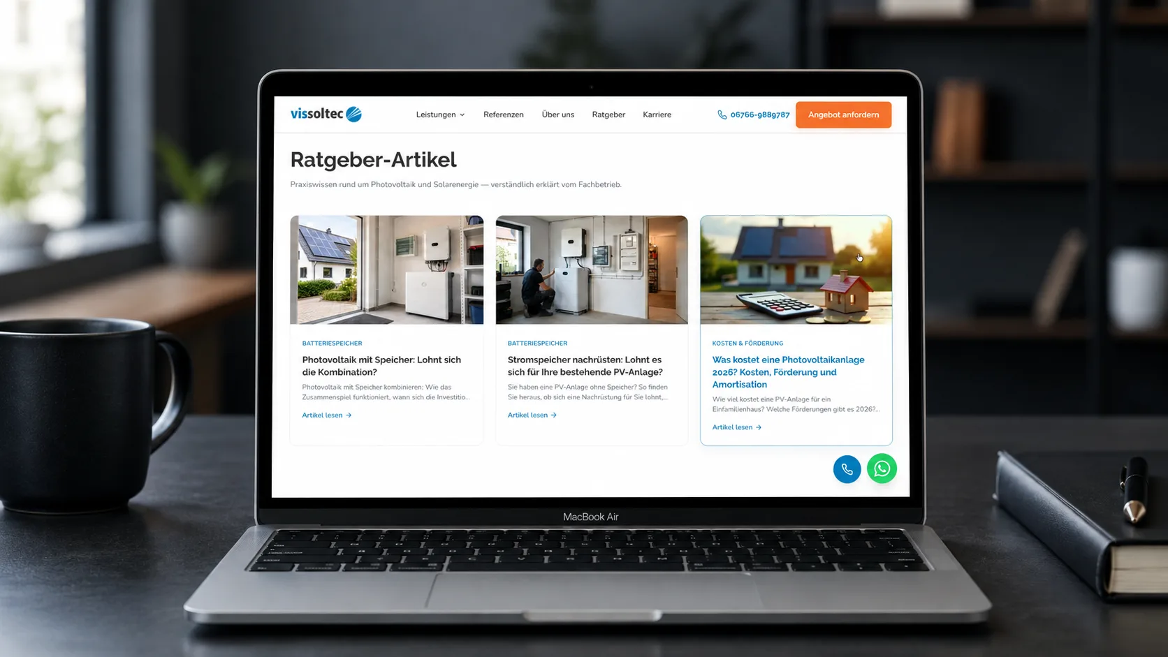 Content-Strategie für Ertrag, Speicher & Förderung