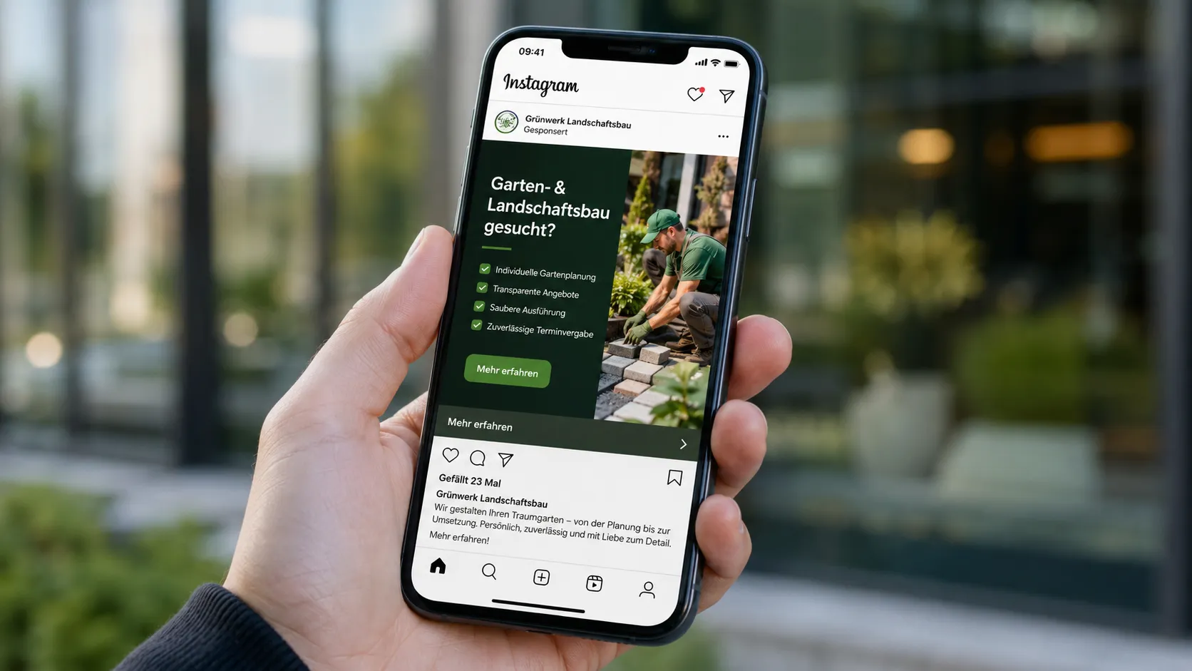 Werbung mit Rendite-Fokus