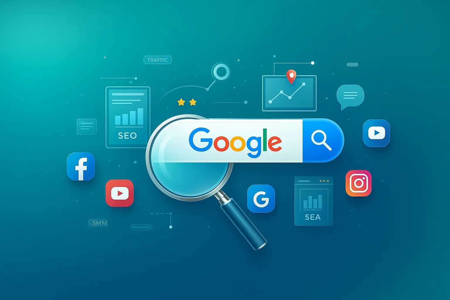 Schritt 1: Sichtbar werden