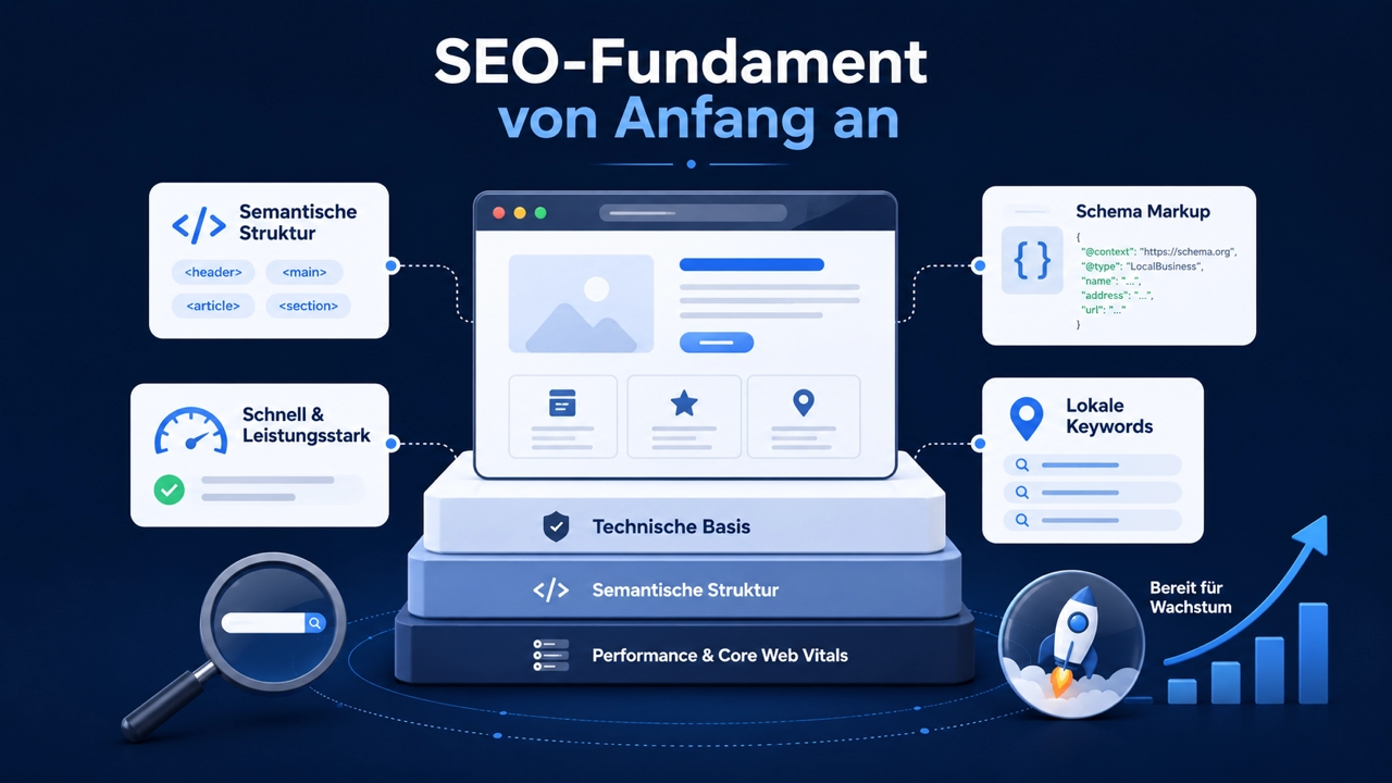 SEO-Fundament von Anfang an