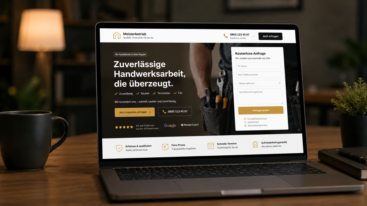 Zielseiten, die konvertieren