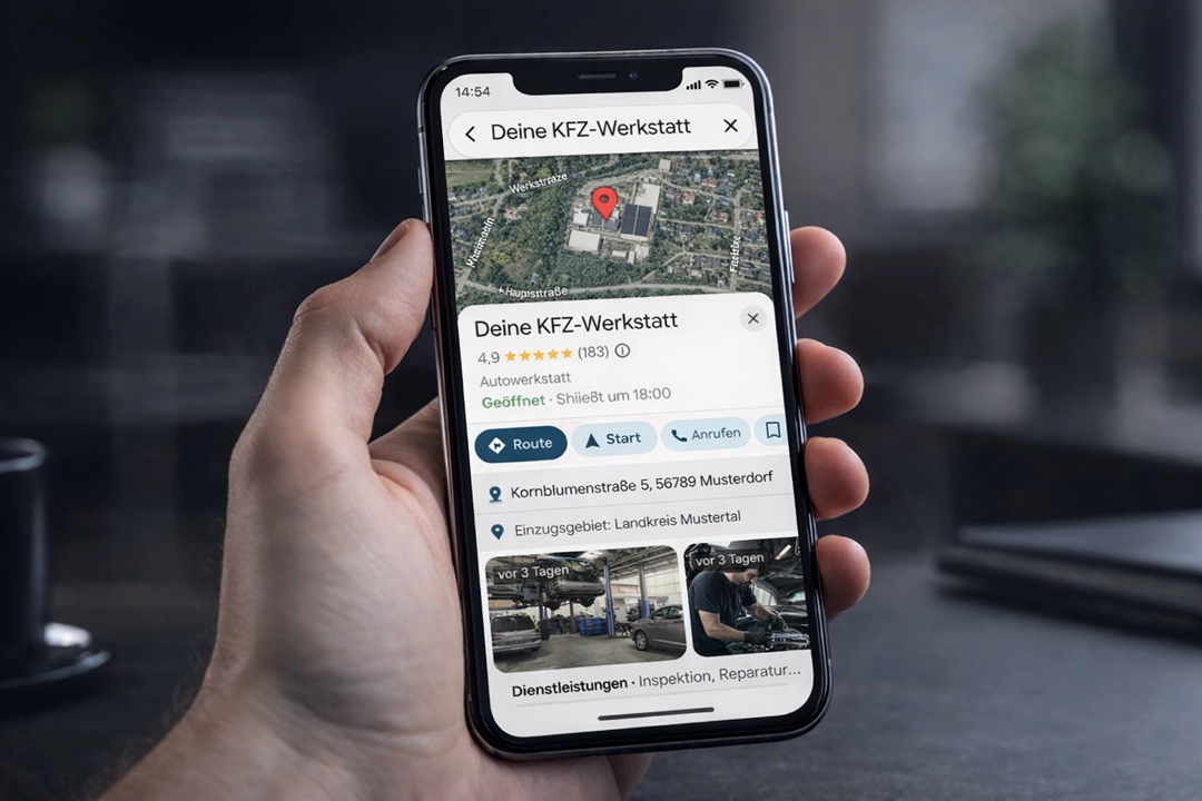 Local SEO für Autowerkstätten