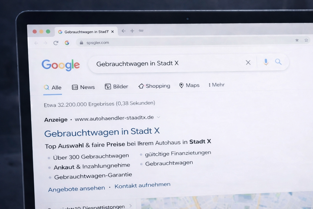 Google Ads für Autohändler