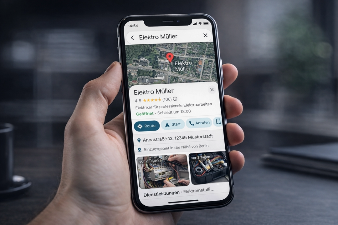 SEO-Optimierung für Elektriker Website