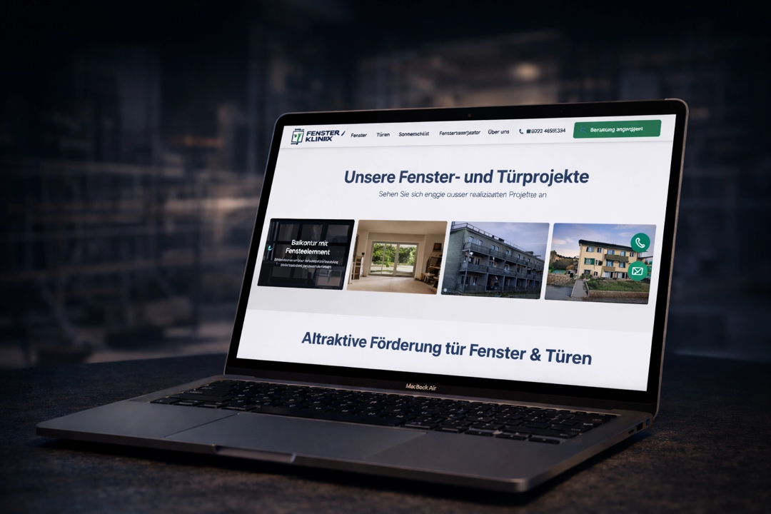 Projektgalerie für Fensterbauer