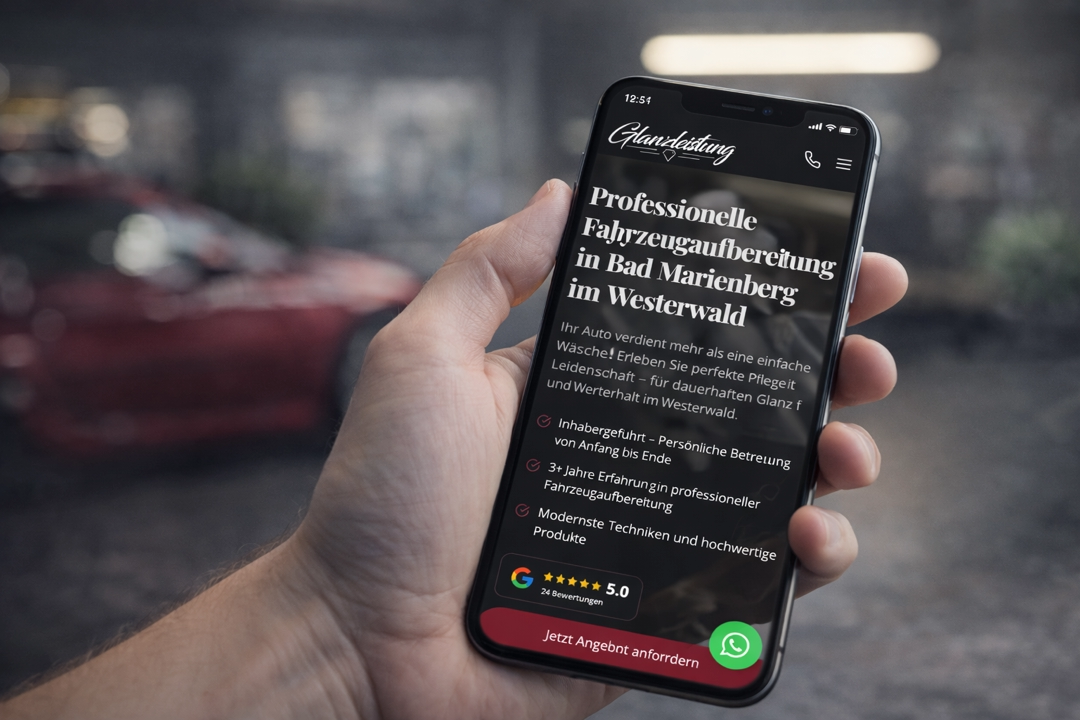 Mobile-First Webdesign für Köln