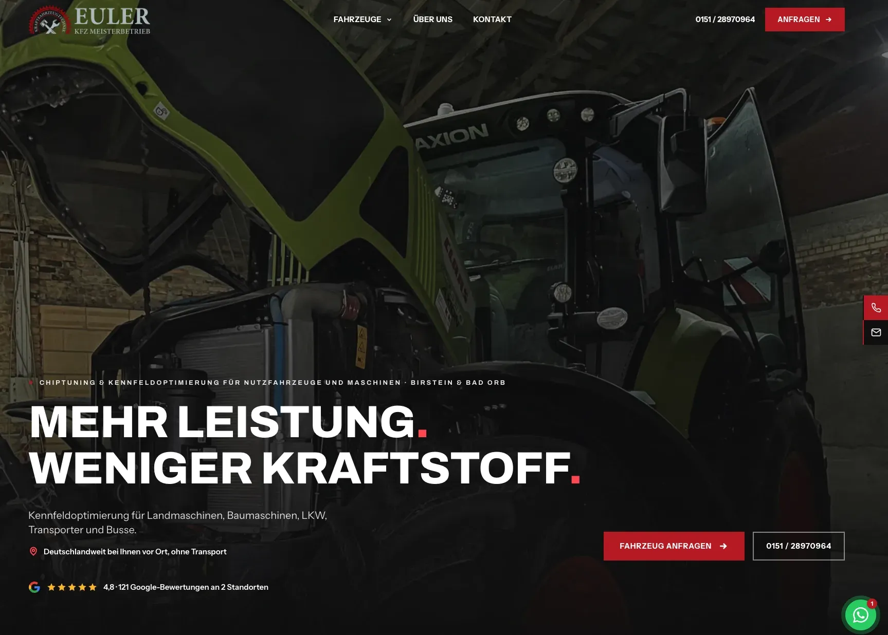 Euler Fahrzeugoptimierung