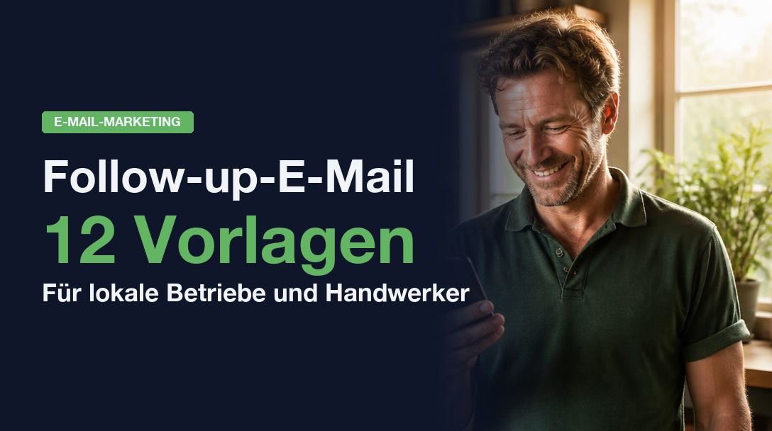 Follow-up-E-Mail: 12 Vorlagen und wie KI sie für dich schreibt