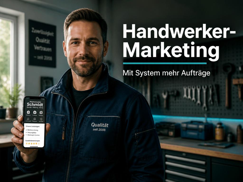 Marketing für Handwerker: Mit System mehr Aufträge