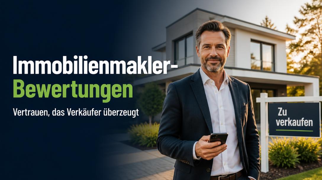 Immobilienmakler-Bewertungen: Vertrauen, das Verkäufer überzeugt