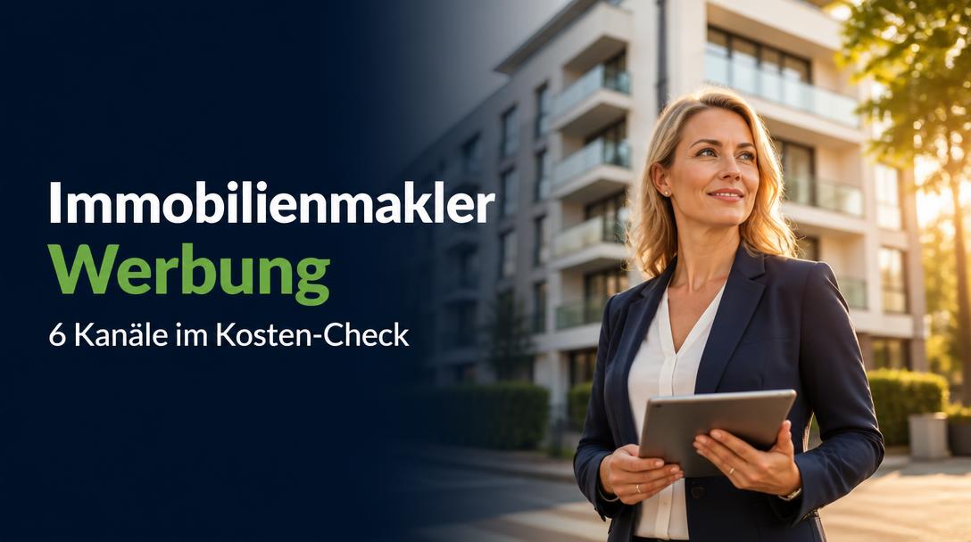 Immobilienmakler Werbung: Welche Kanäle sich wirklich rechnen