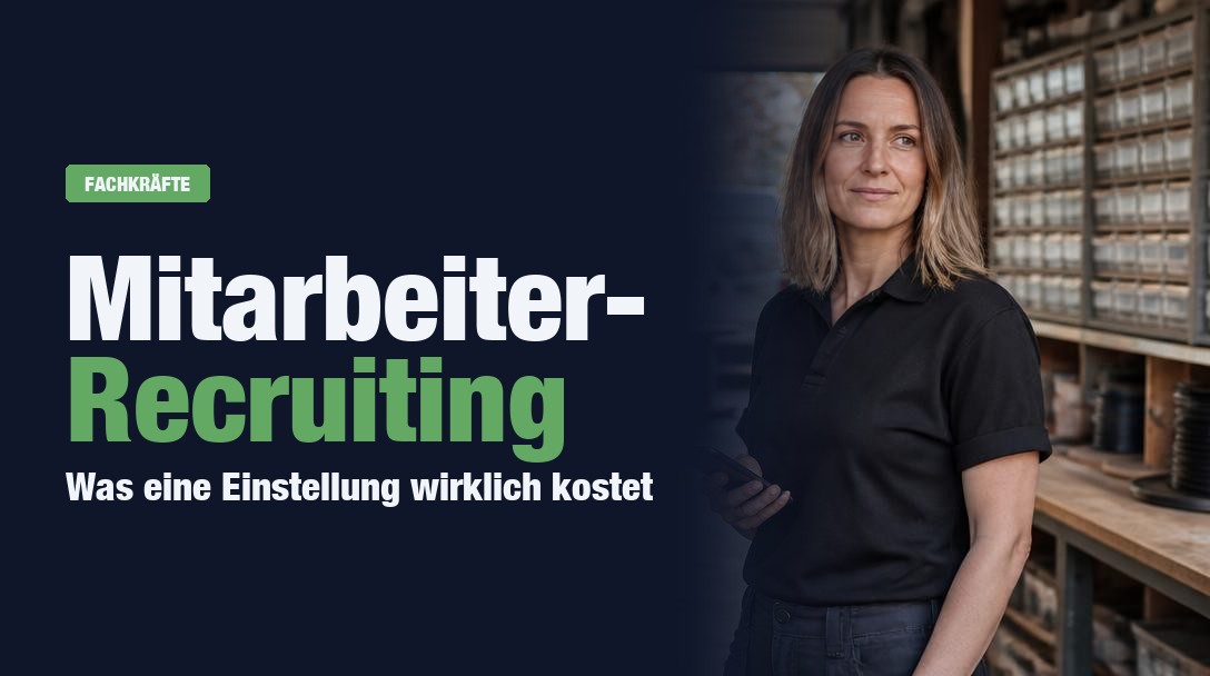 Mitarbeiter-Recruiting für kleine Betriebe: günstig zu neuen Fachkräften