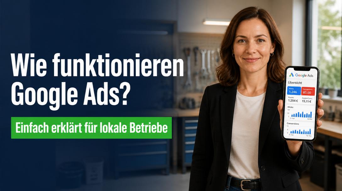 Wie funktionieren Google Ads? Einfach erklärt für lokale Betriebe und Handwerker