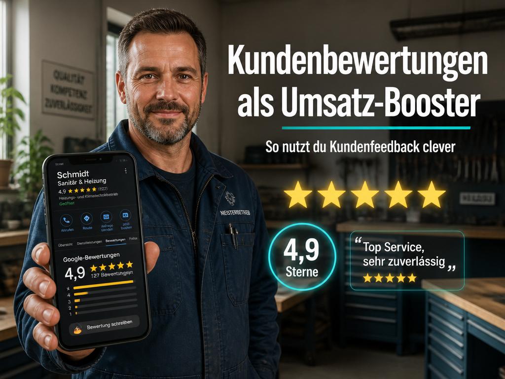 Kundenbewertungen als Umsatz-Booster: So nutzt du Kundenfeedback clever