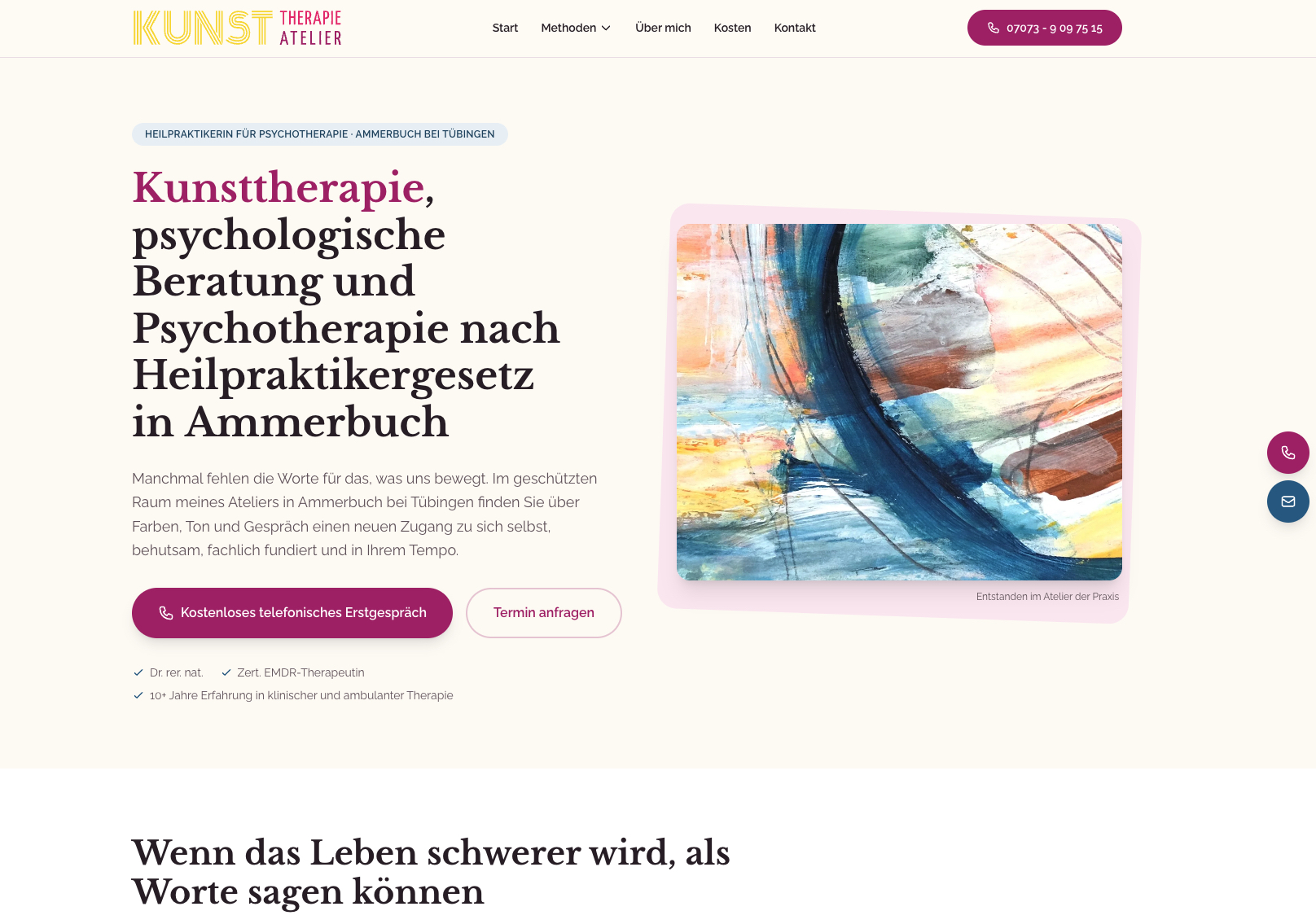Kunsttherapie Ammerbuch