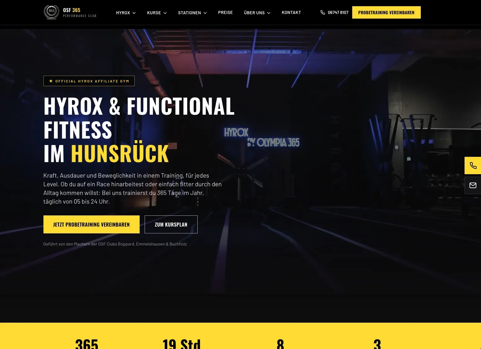 OSF 365 Performance Club